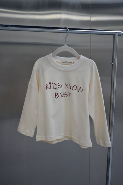 Kids Know Best Long Sleeve