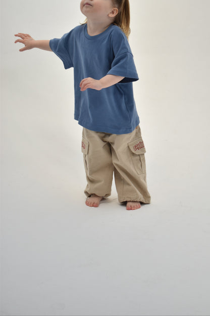 Essential tee - Slate Blue