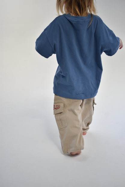 Essential tee - Slate Blue